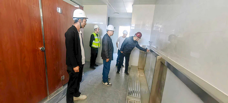 鄭州市建設(shè)投資集團(tuán)有限公司 第六十七高級(jí)中學(xué)項(xiàng)目部國(guó)慶、中秋安全生產(chǎn)檢查簡(jiǎn)報(bào)